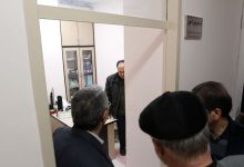 گزارش تصویری از بازدید هیات رئیسه دانشگاه از دانشکده علوم زمین